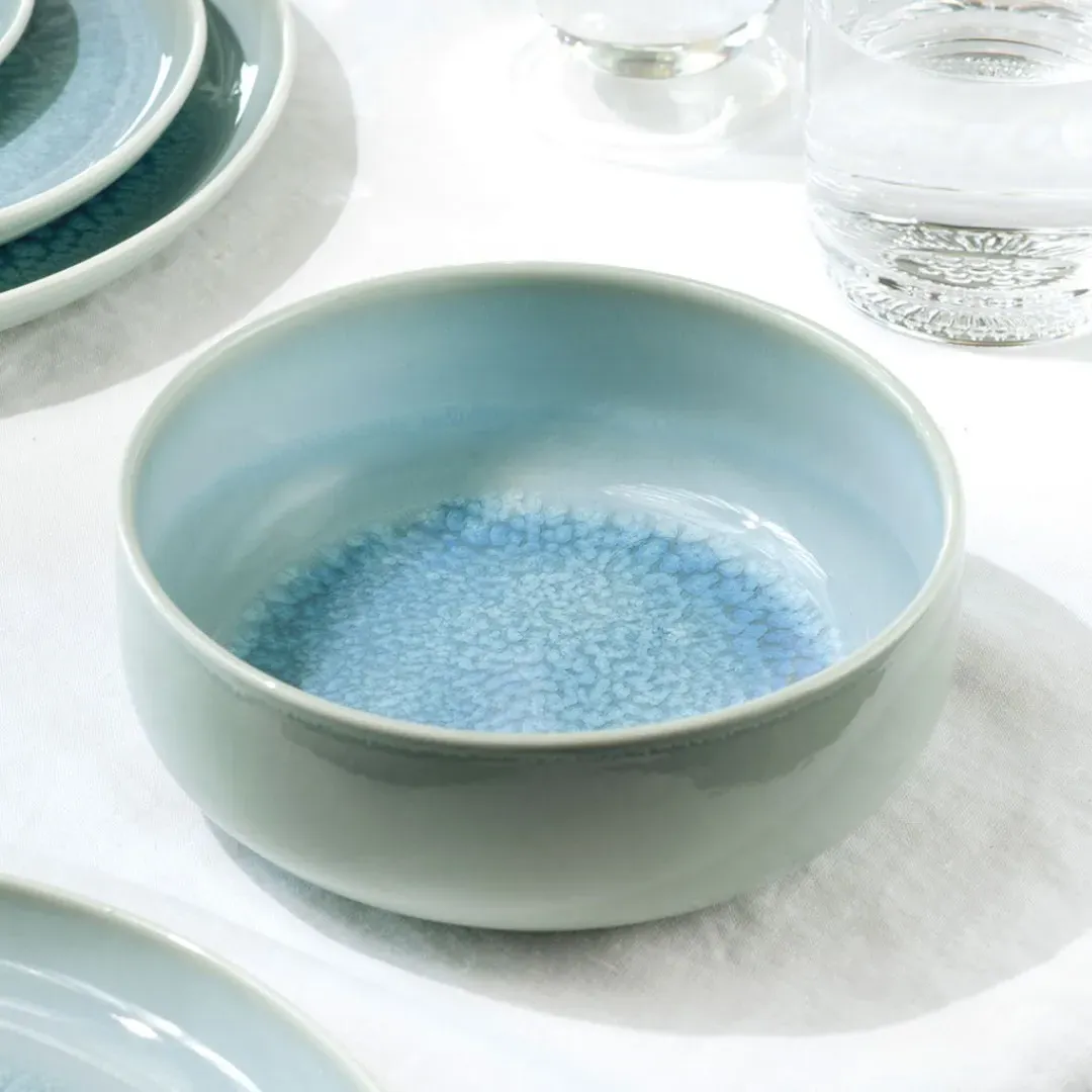 Crafted Blueberry Rice Bowl - Blue, Porcelain