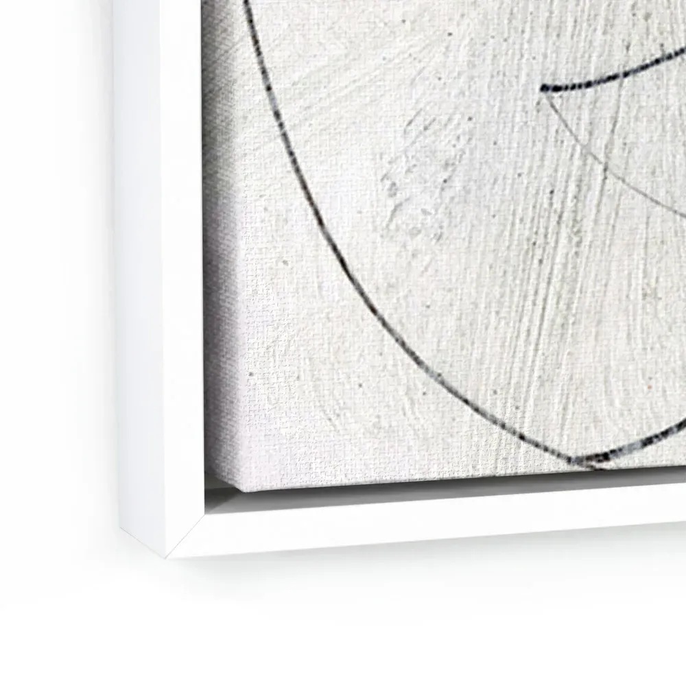 Crafted Illustration Wall Art - White Frame, Maplewood