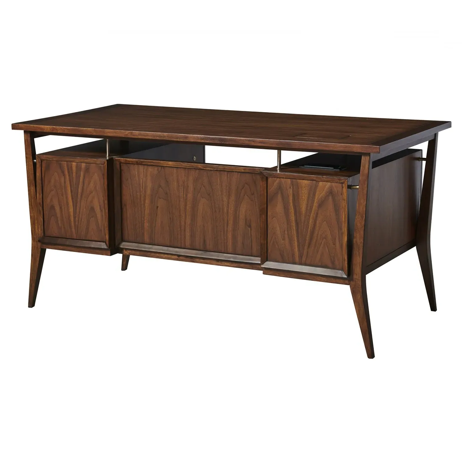 Cranbrook Writing Desk - Brown, Walnut