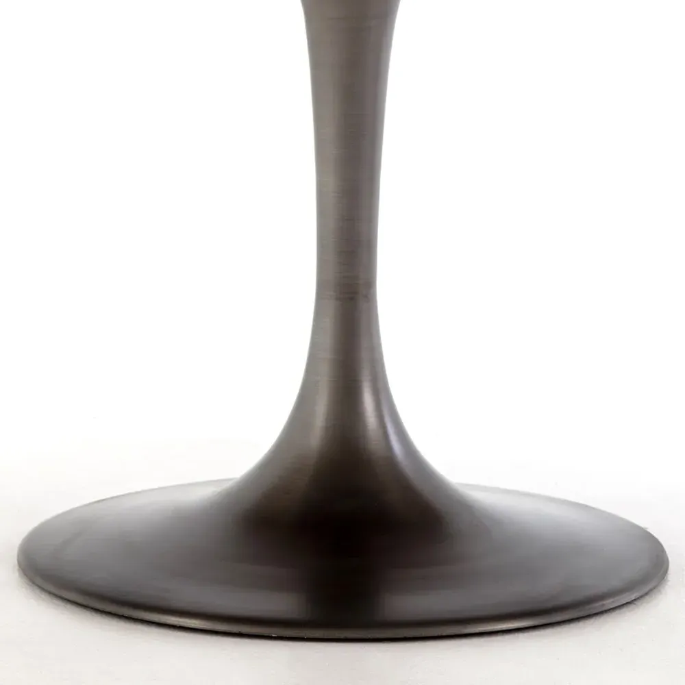 Cressley Round Dining Table - Brown, Oak