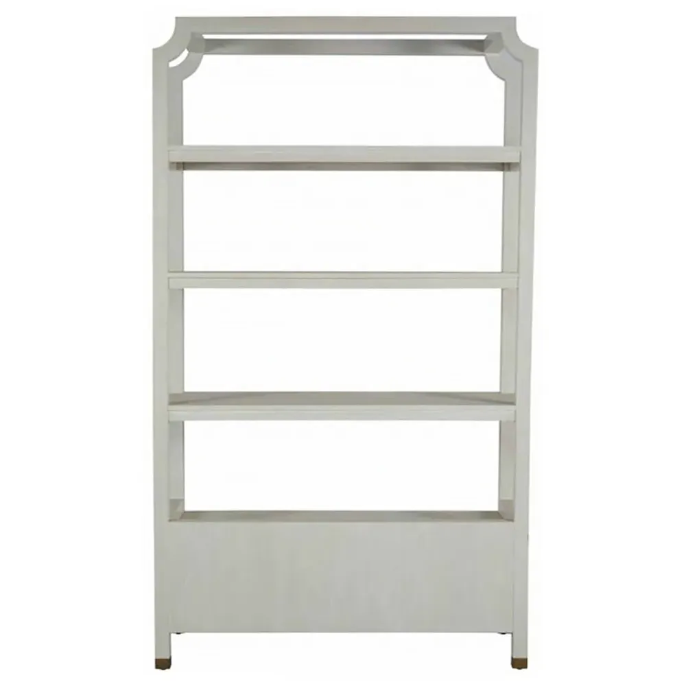 Crest Bookcase - White, Wood