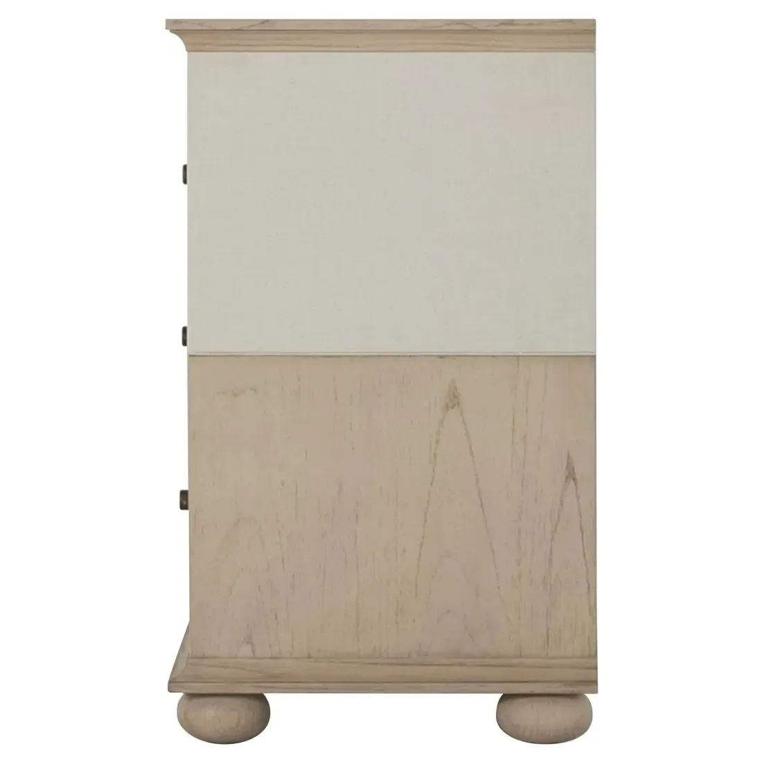 Crestine Bachelor Chest - Natural, Raffia Wood