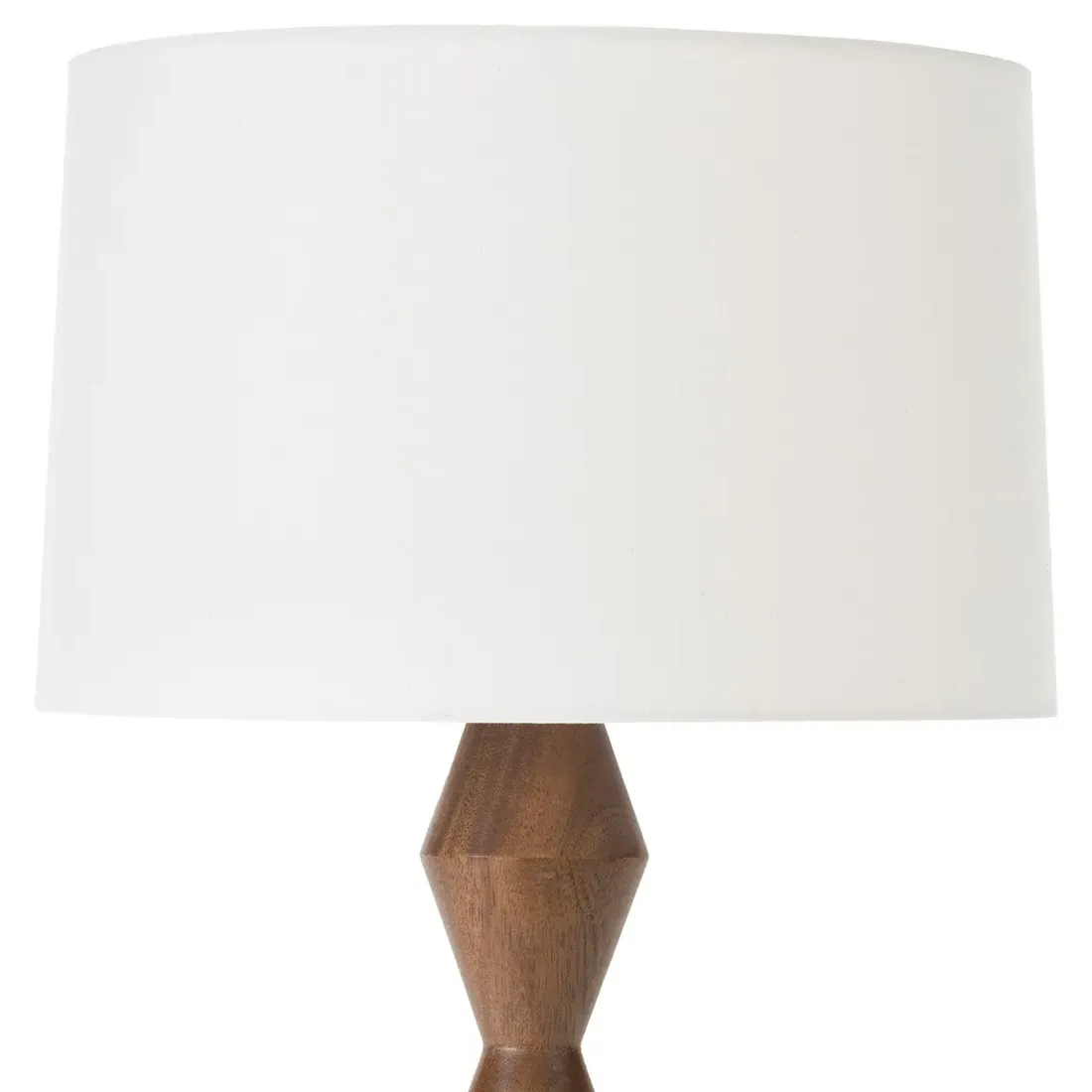 Crew Buffet Table Lamp - Brown, Walnut Wood