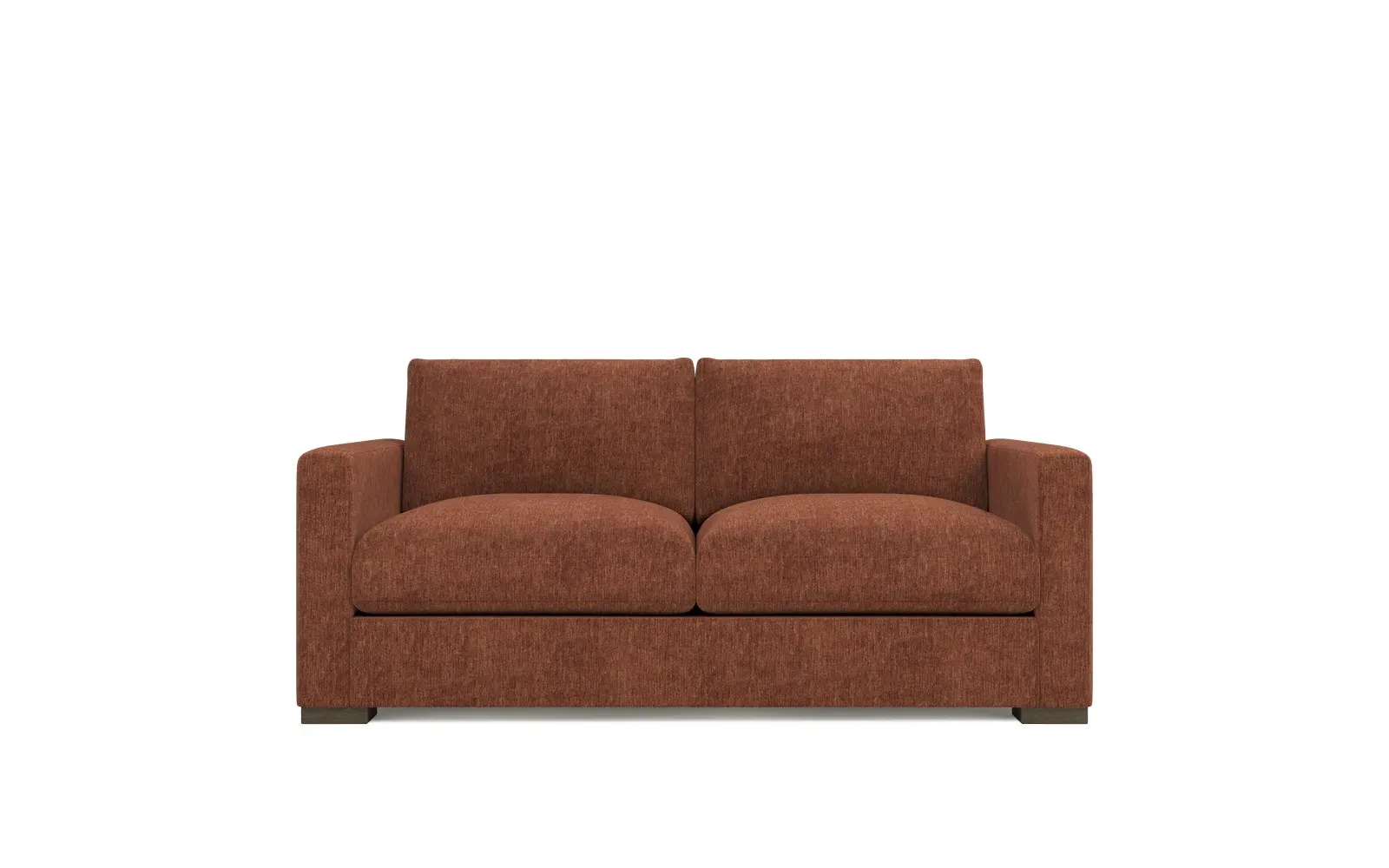 Curtis 2-Seater Sofa with Deep Seat - Chestnut