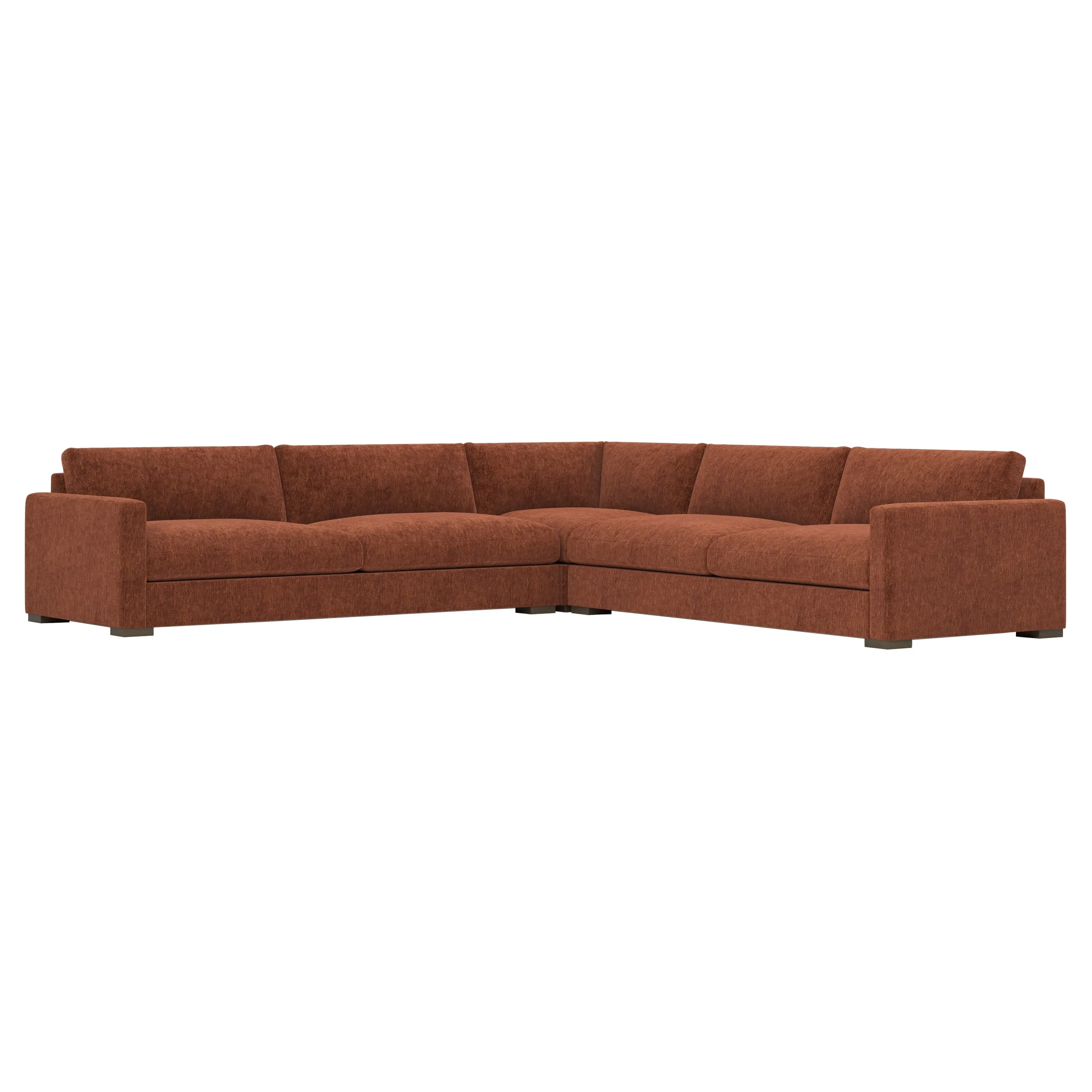 Curtis Corner Sectional - Chestnut