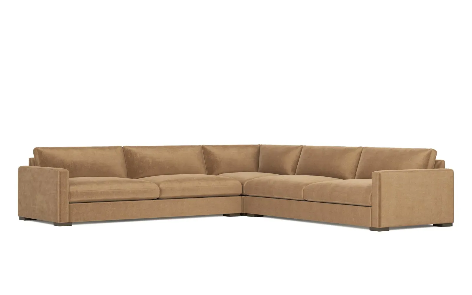 Curtis Corner Sectional - Nutmeg