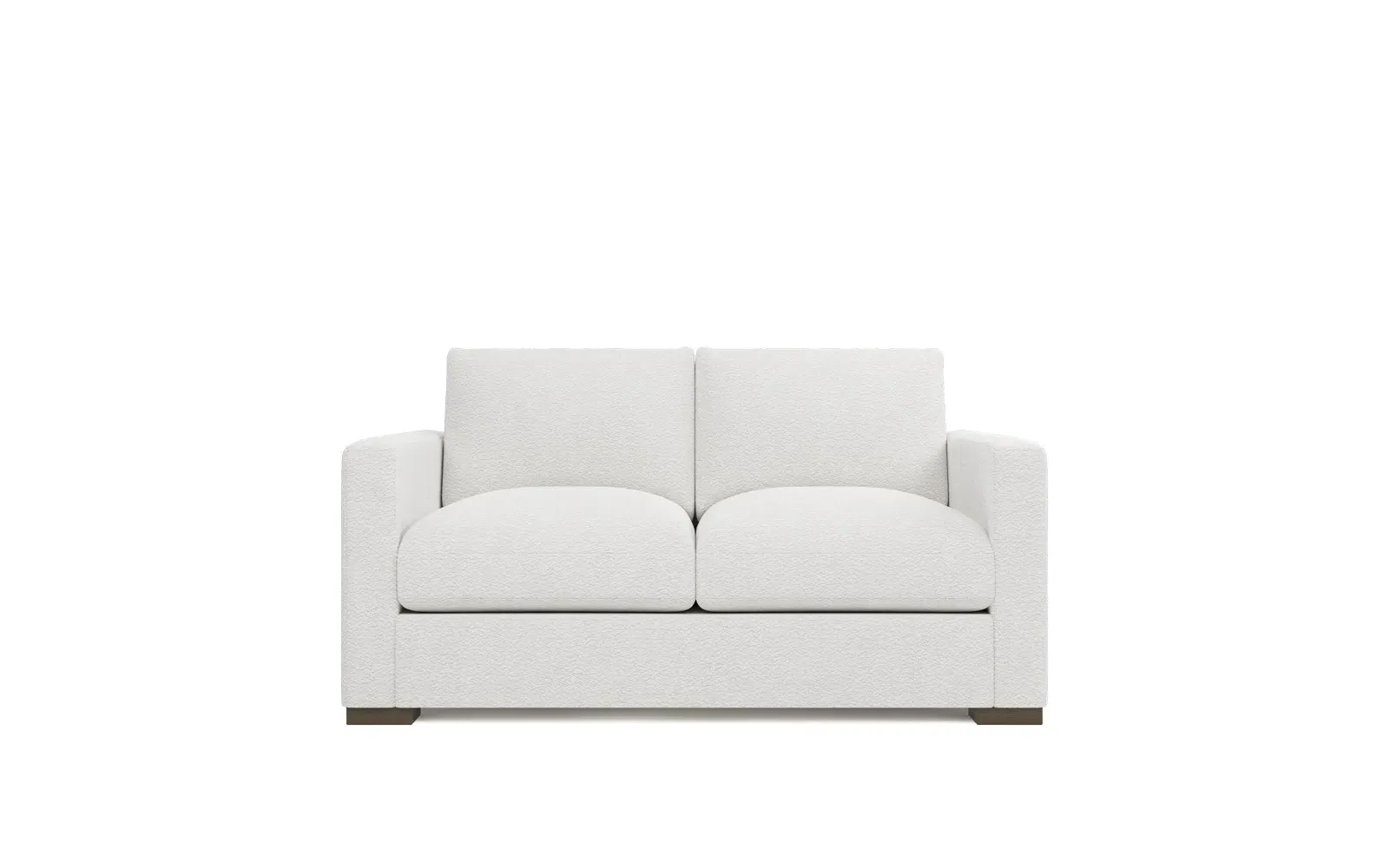 Curtis Deep Seat Performance Sofa - White Lamb