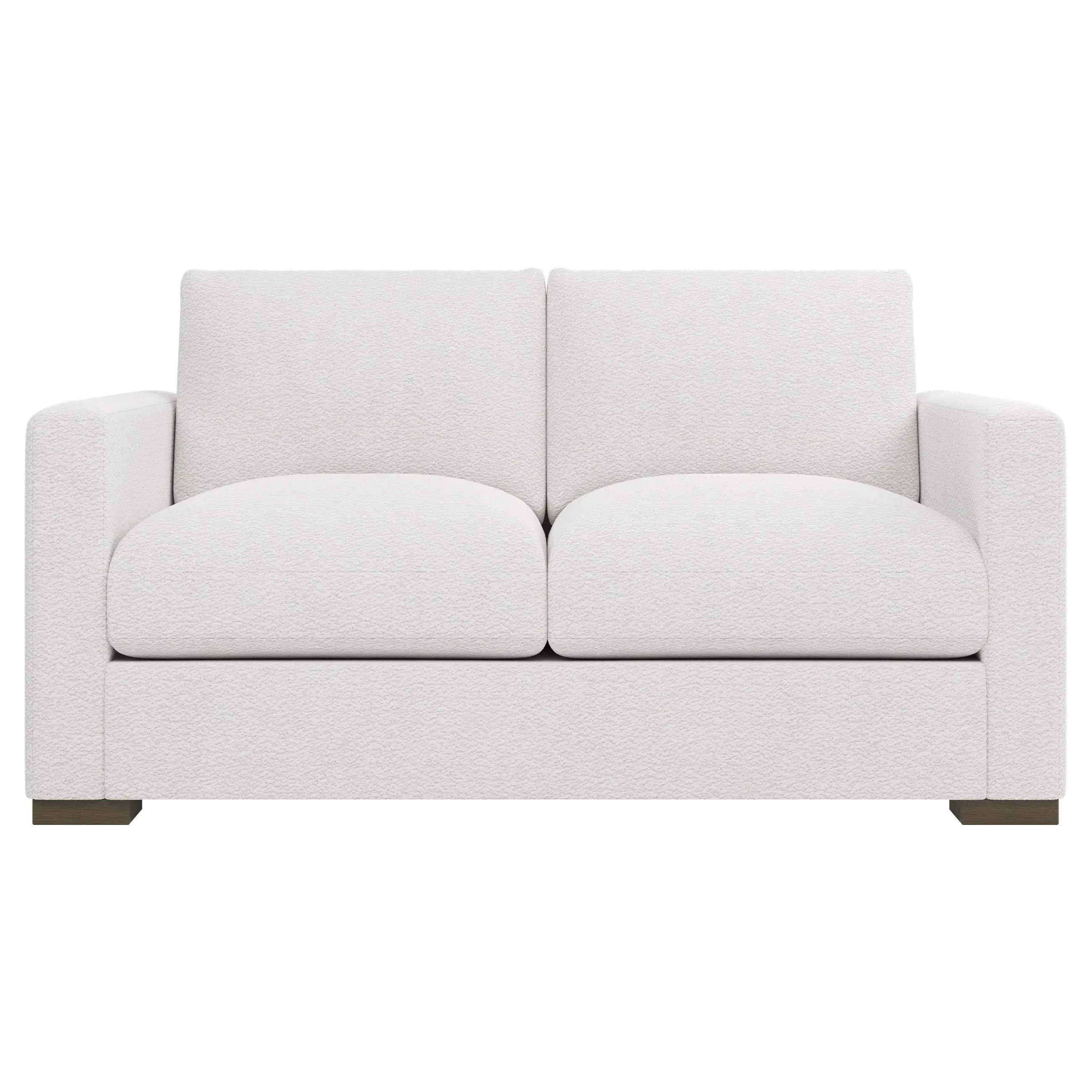 Curtis Deep Seat Performance Sofa - White Lamb