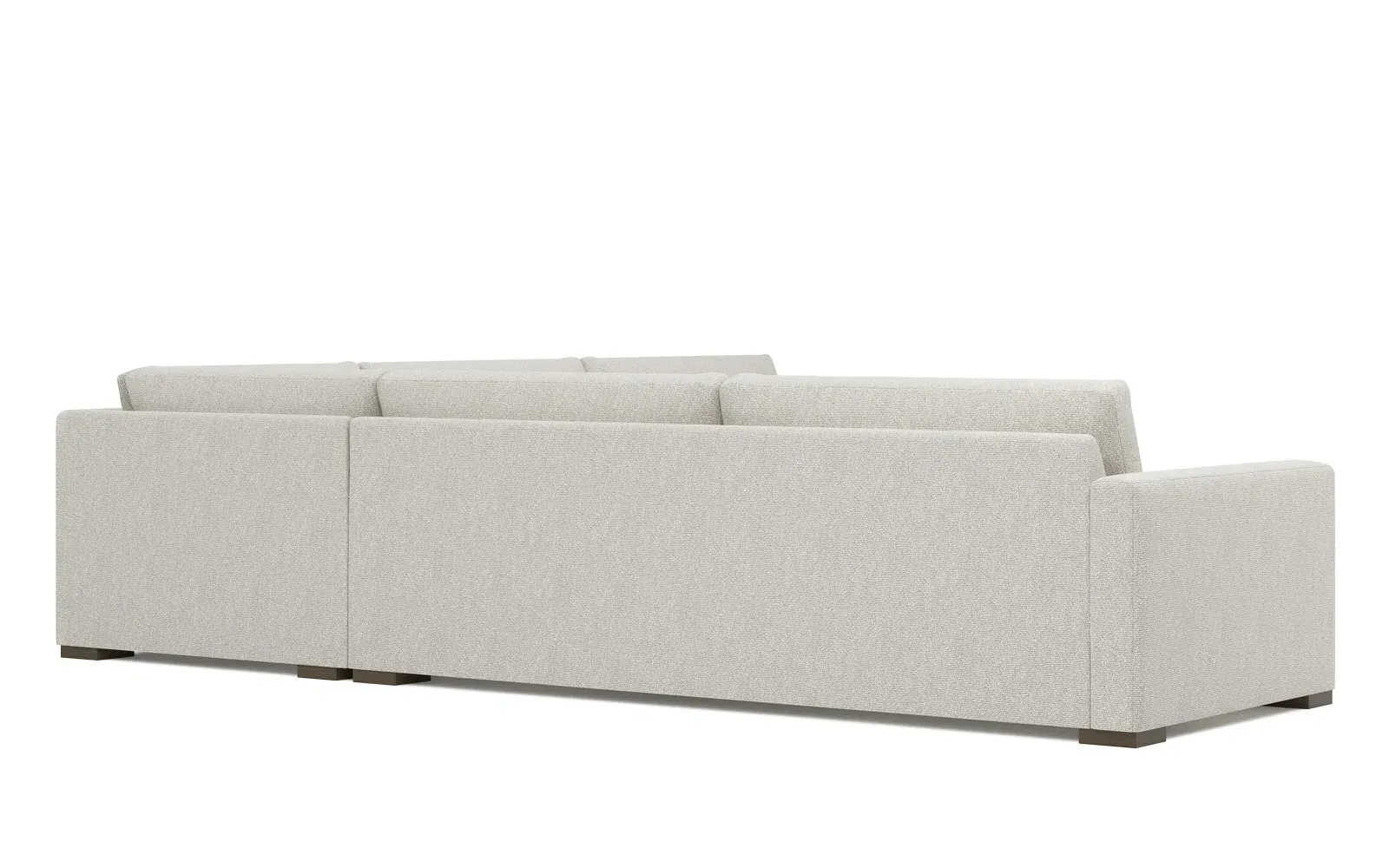Curtis L-Shaped Corner Sectional - Alabaster