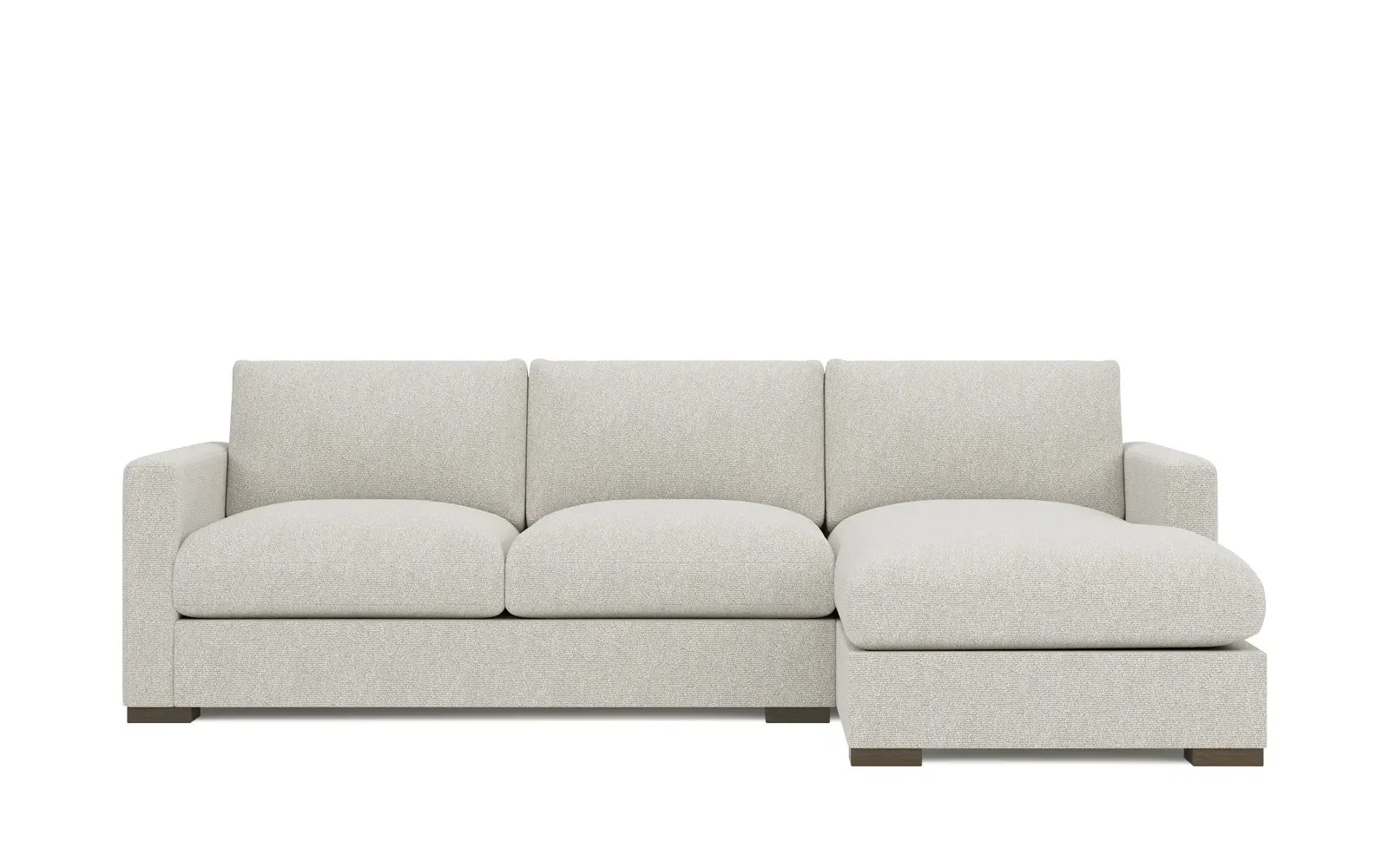 Curtis Left Chaise Sectional - Alabaster