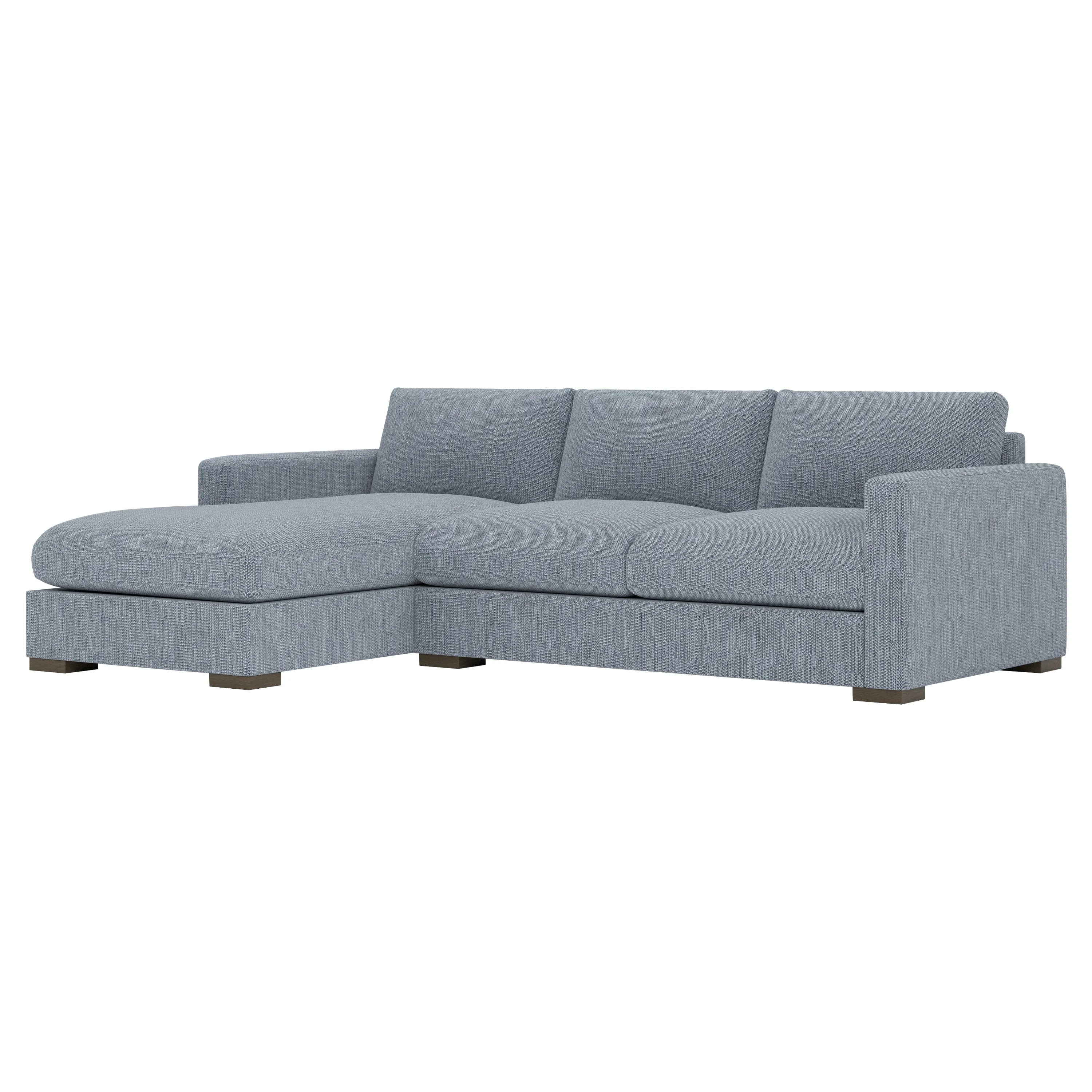 Curtis Left Chaise Sectional - Tidal Pool