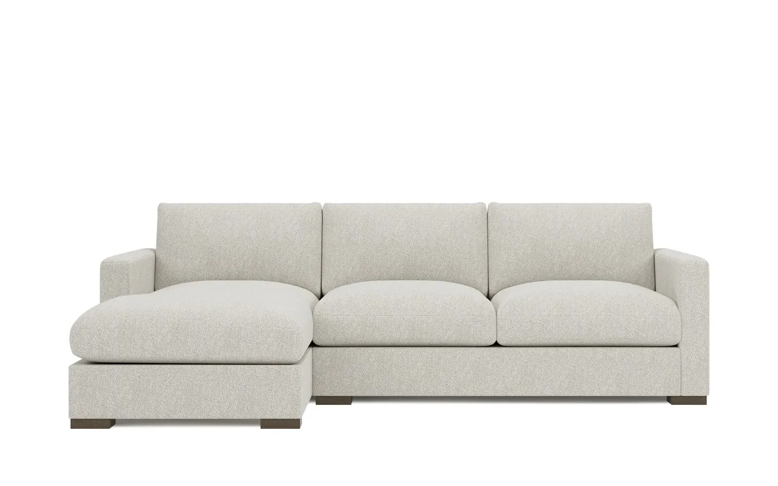 Curtis Right Chaise Sectional - Alabaster