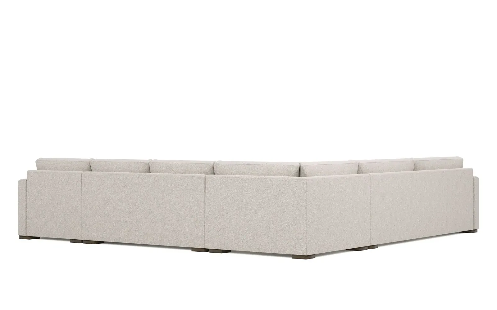Curtis U-Chaise Sectional with Left Chaise - Mallard Green