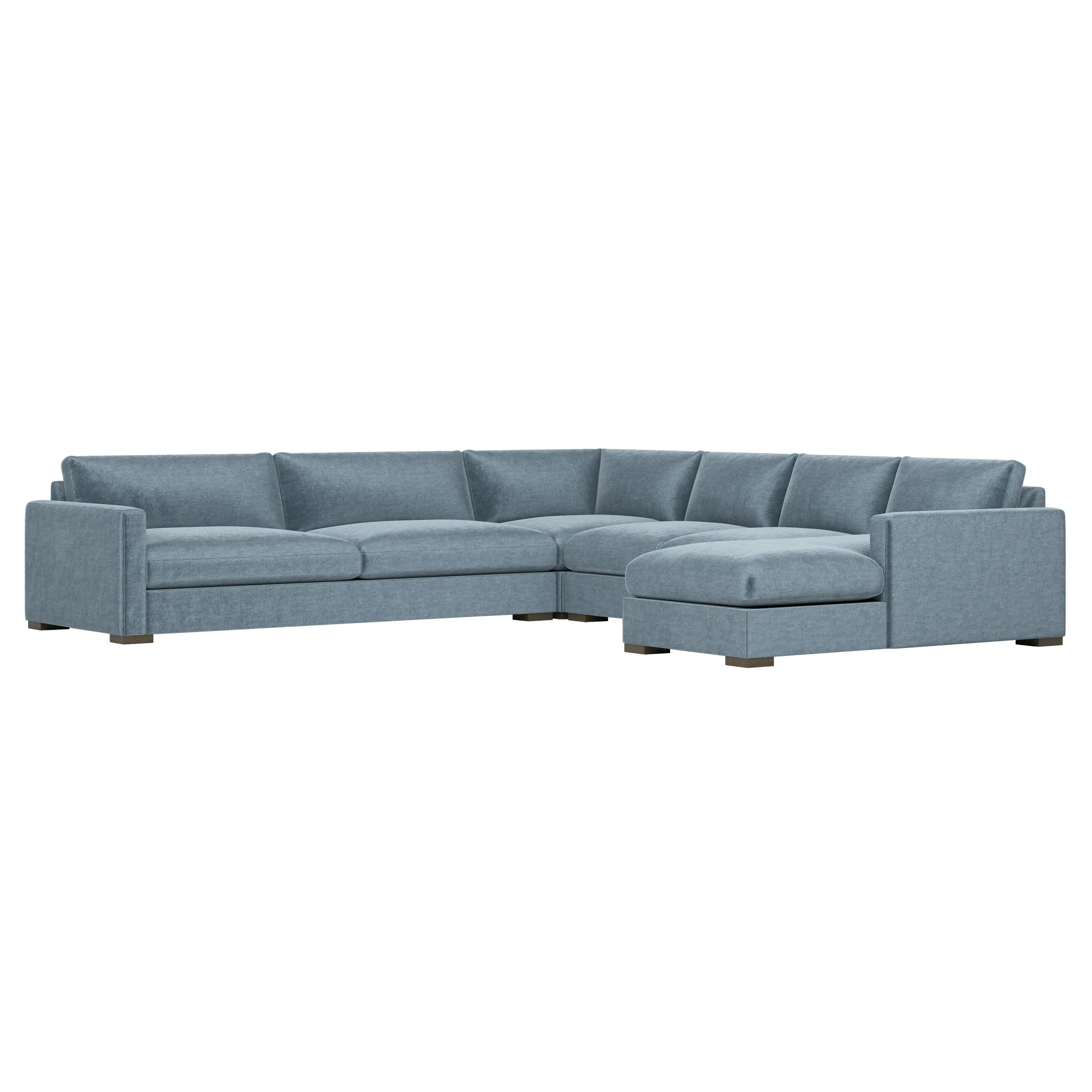 Curtis U-Shaped Sectional with Left Chaise - Water's Edge