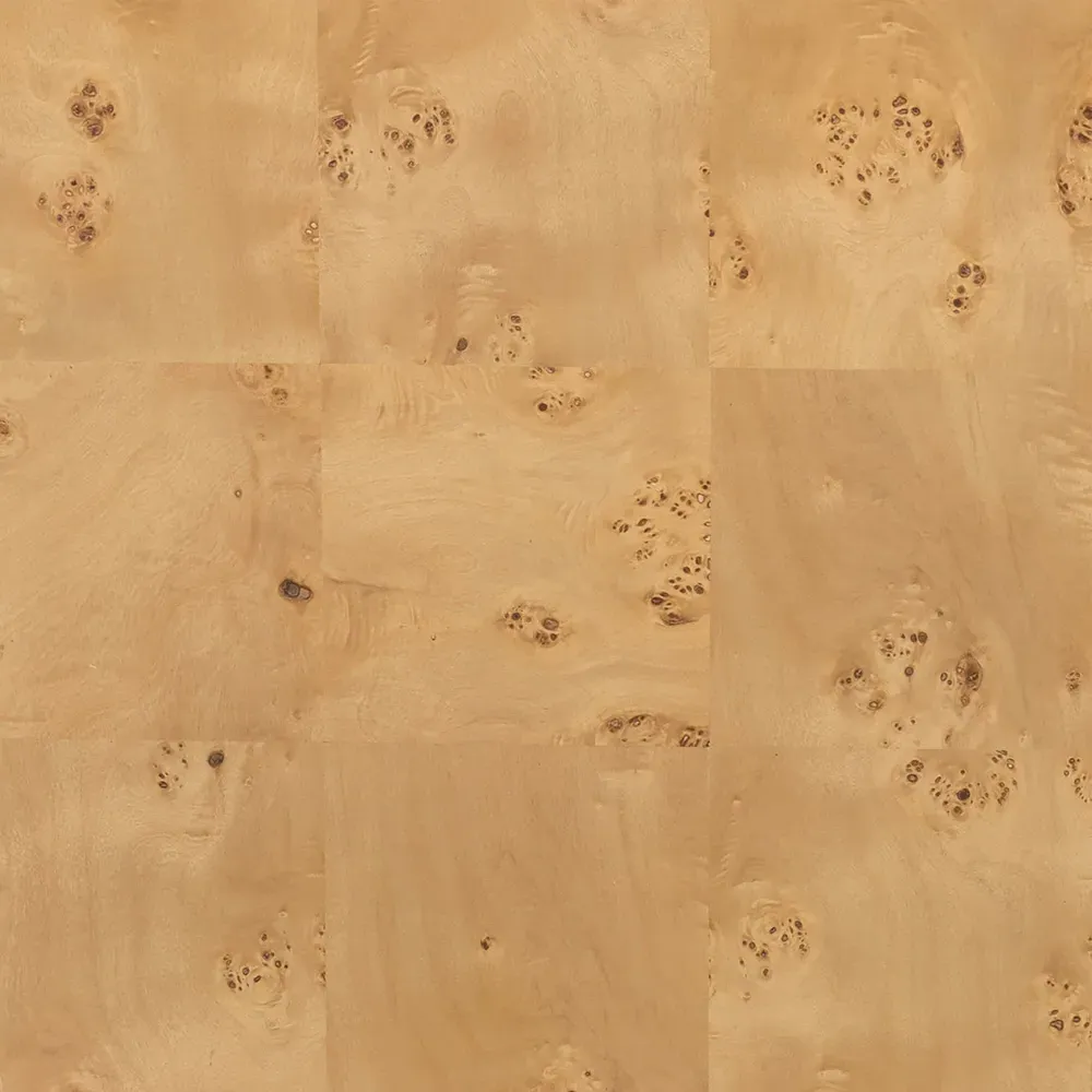 Cynthia 4-Door Media Console - Brown, Burl Wood