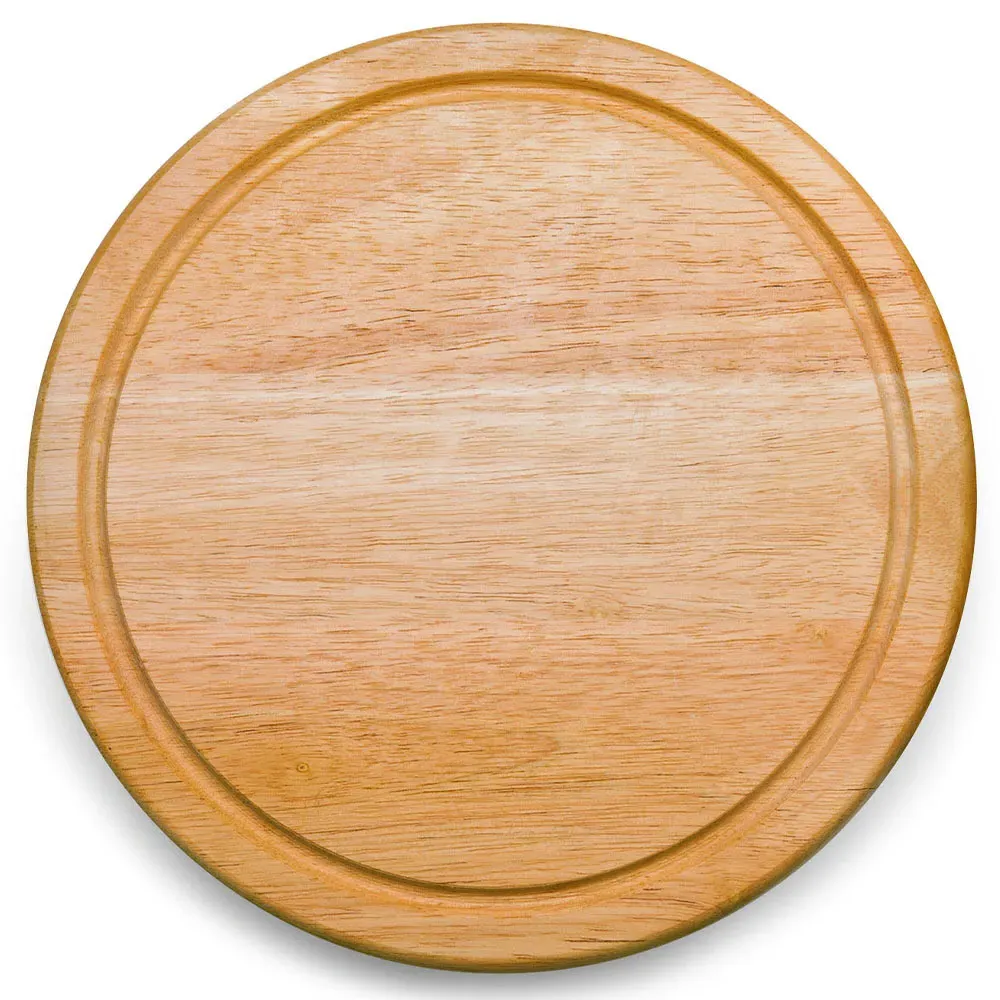 Dacey Cheese Cutting Board Set - Brown, Rubberwood