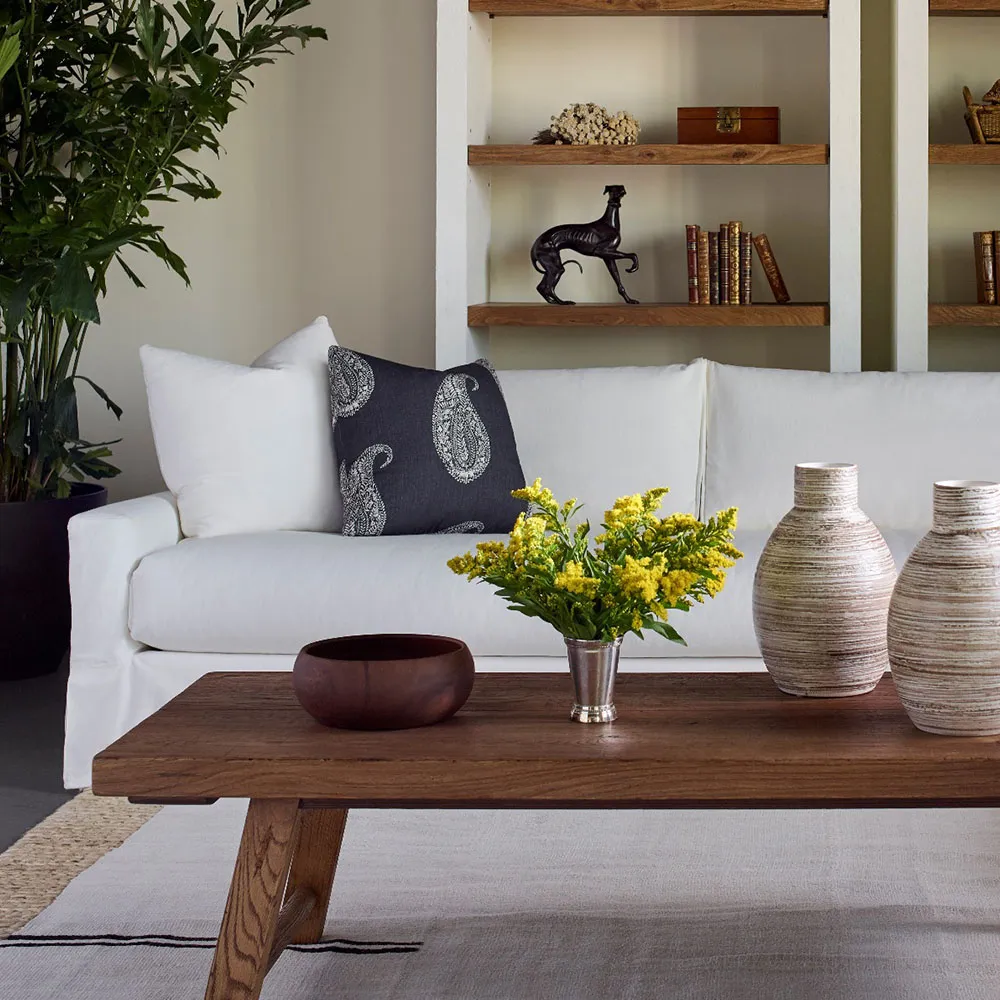 Dais Rectangular Coffee Table - Brown, Oak