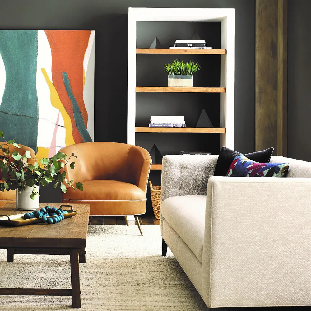 Dais Rectangular Coffee Table - Brown, Oak