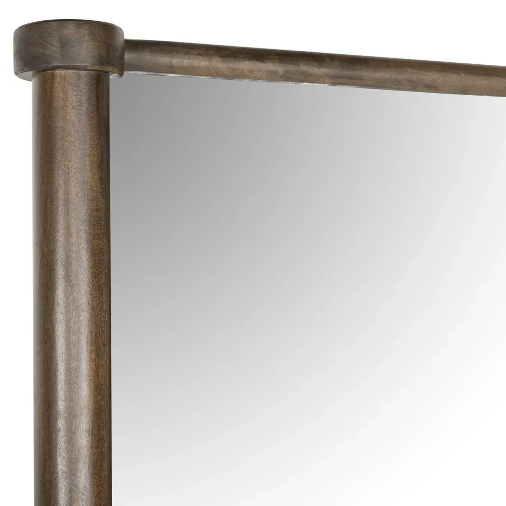 Daltry Full Length Floor Mirror - Brown, Mango Wood