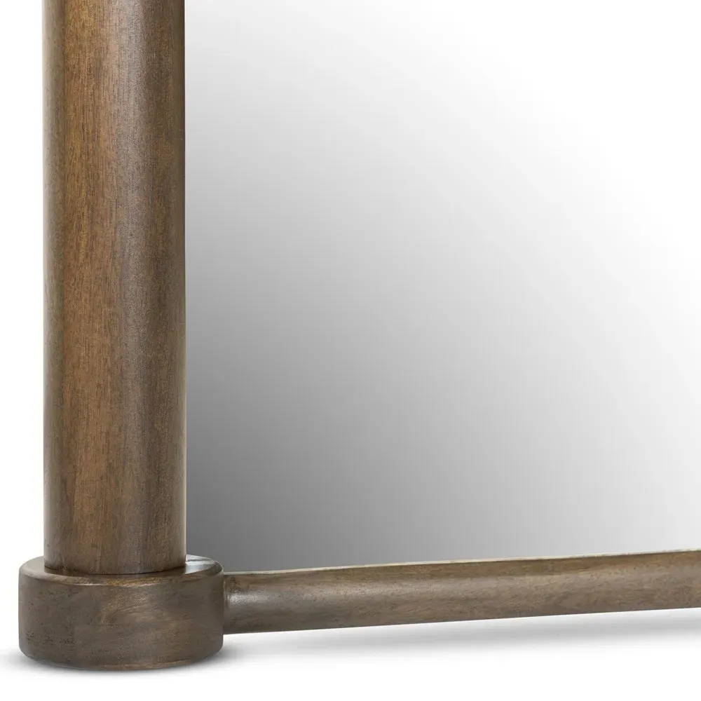 Daltry Full Length Floor Mirror - Brown, Mango Wood