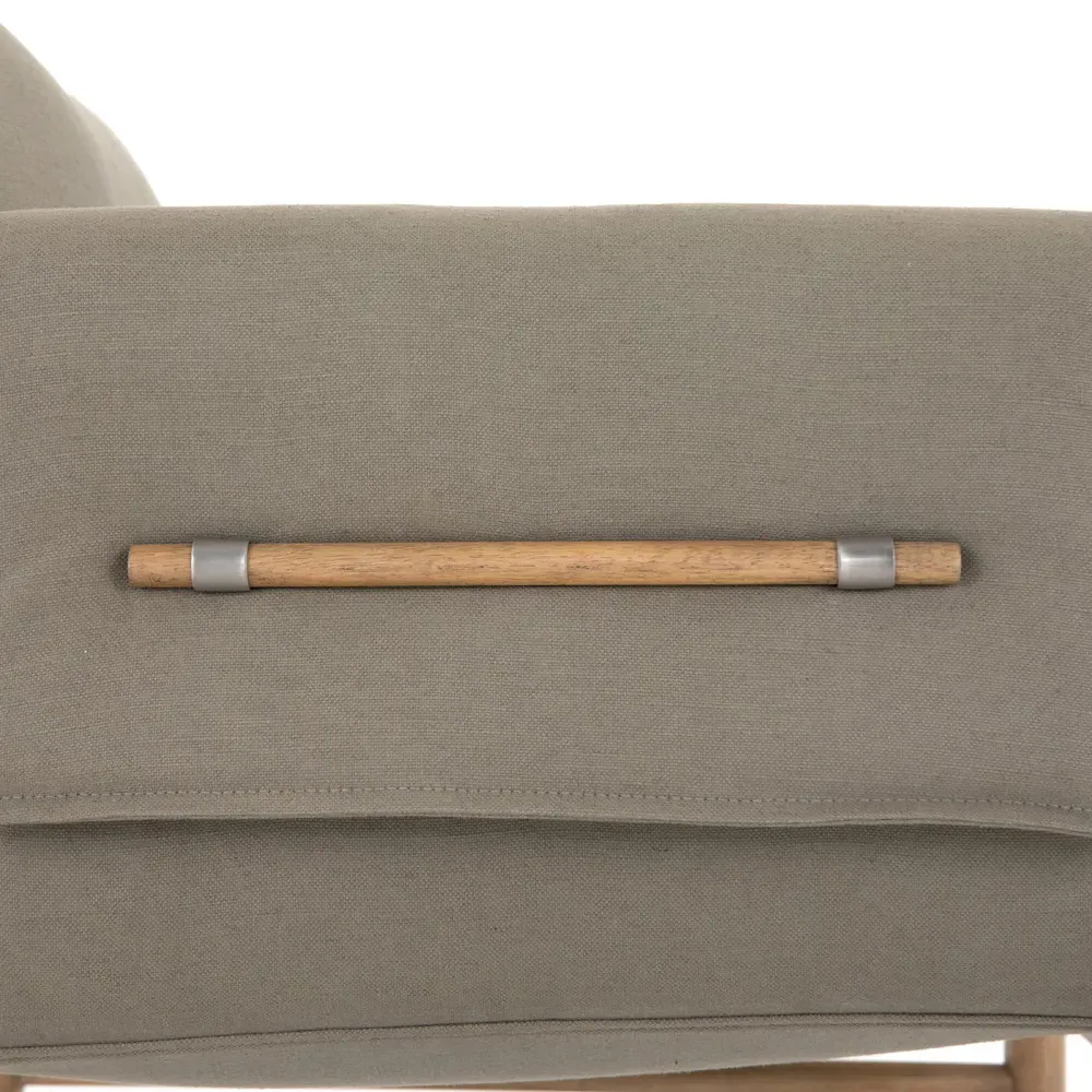 Damian Arm Chair - Olive, Parawood