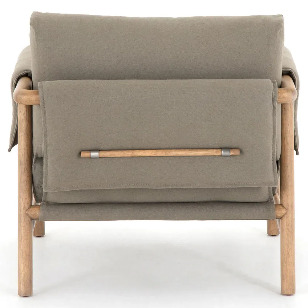 Damian Arm Chair - Olive, Parawood