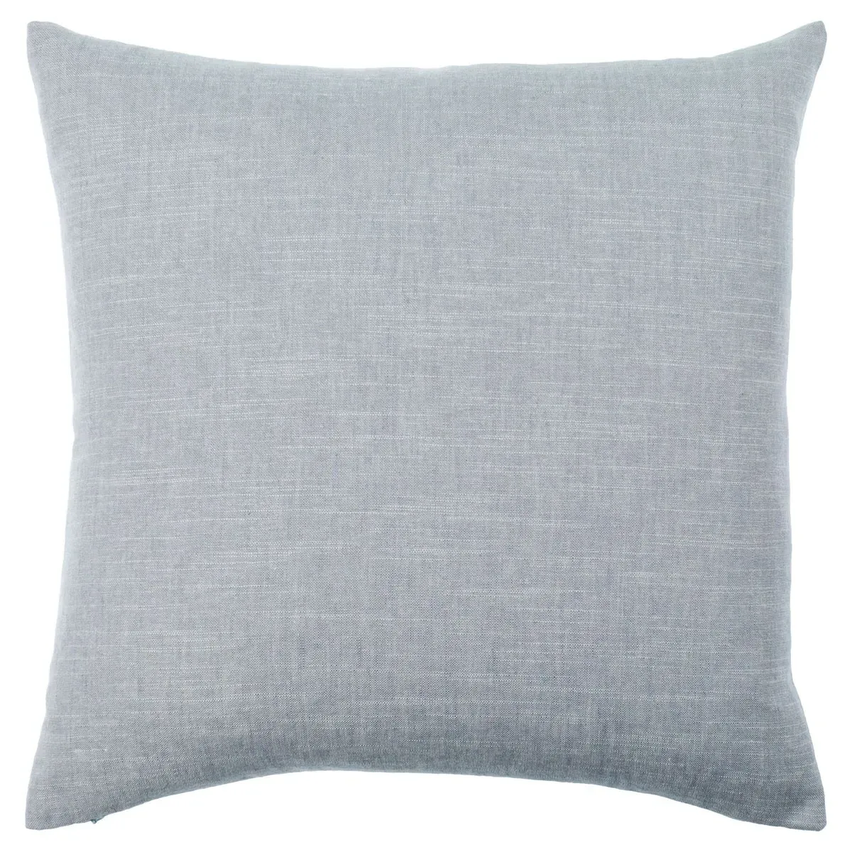 Damian Floral Throw Pillow - Blue, Linen