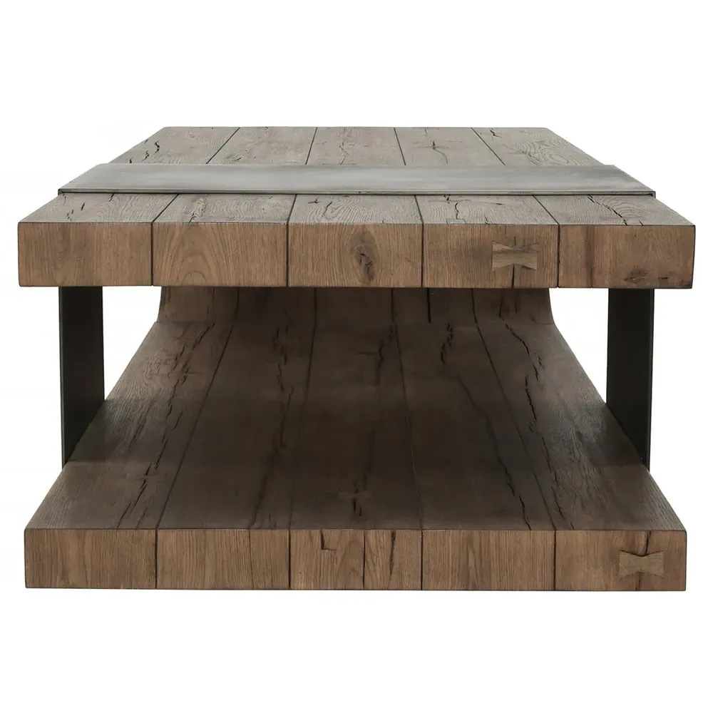 Dani Coffee Table - Brown, Oak Wood