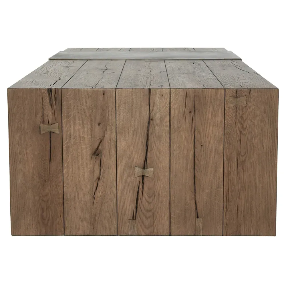 Dani Coffee Table - Brown, Oak Wood