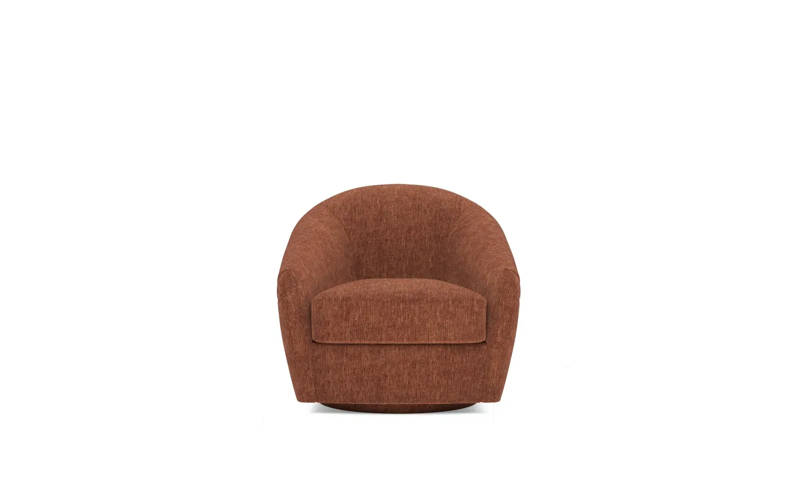 Dania Swivel Chair - Chestnut