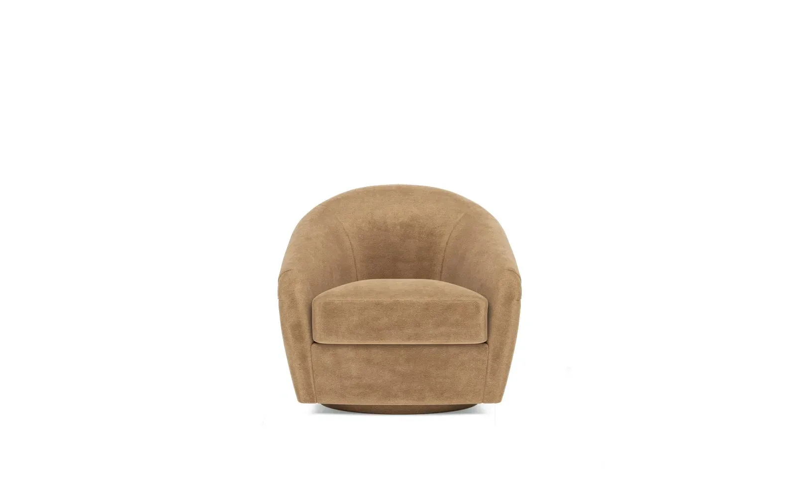 Dania Swivel Chair - Nutmeg