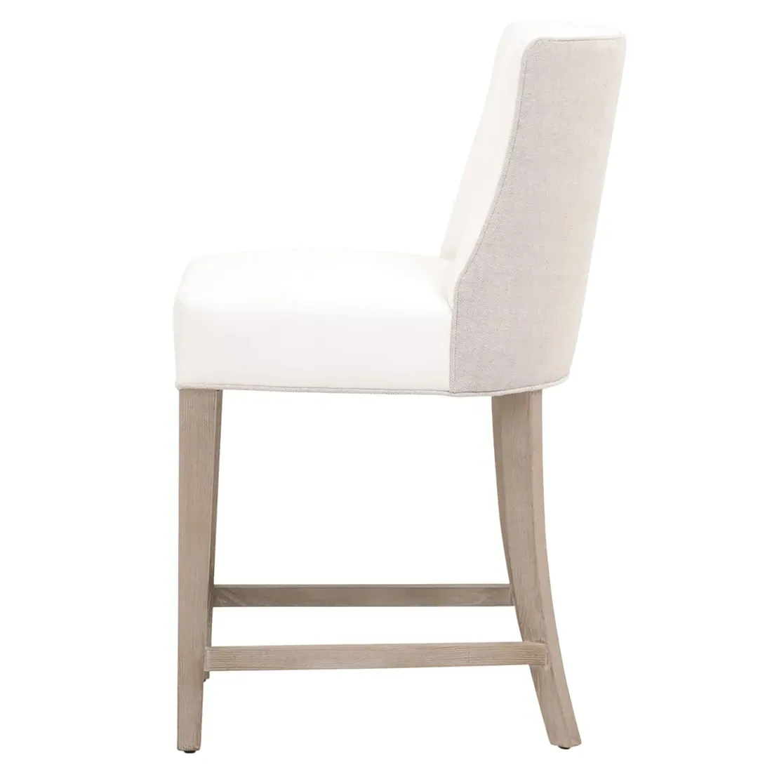Daniel Counter Stool - White, Ash Wood