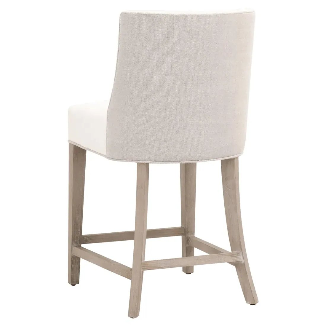 Daniel Counter Stool - White, Ash Wood