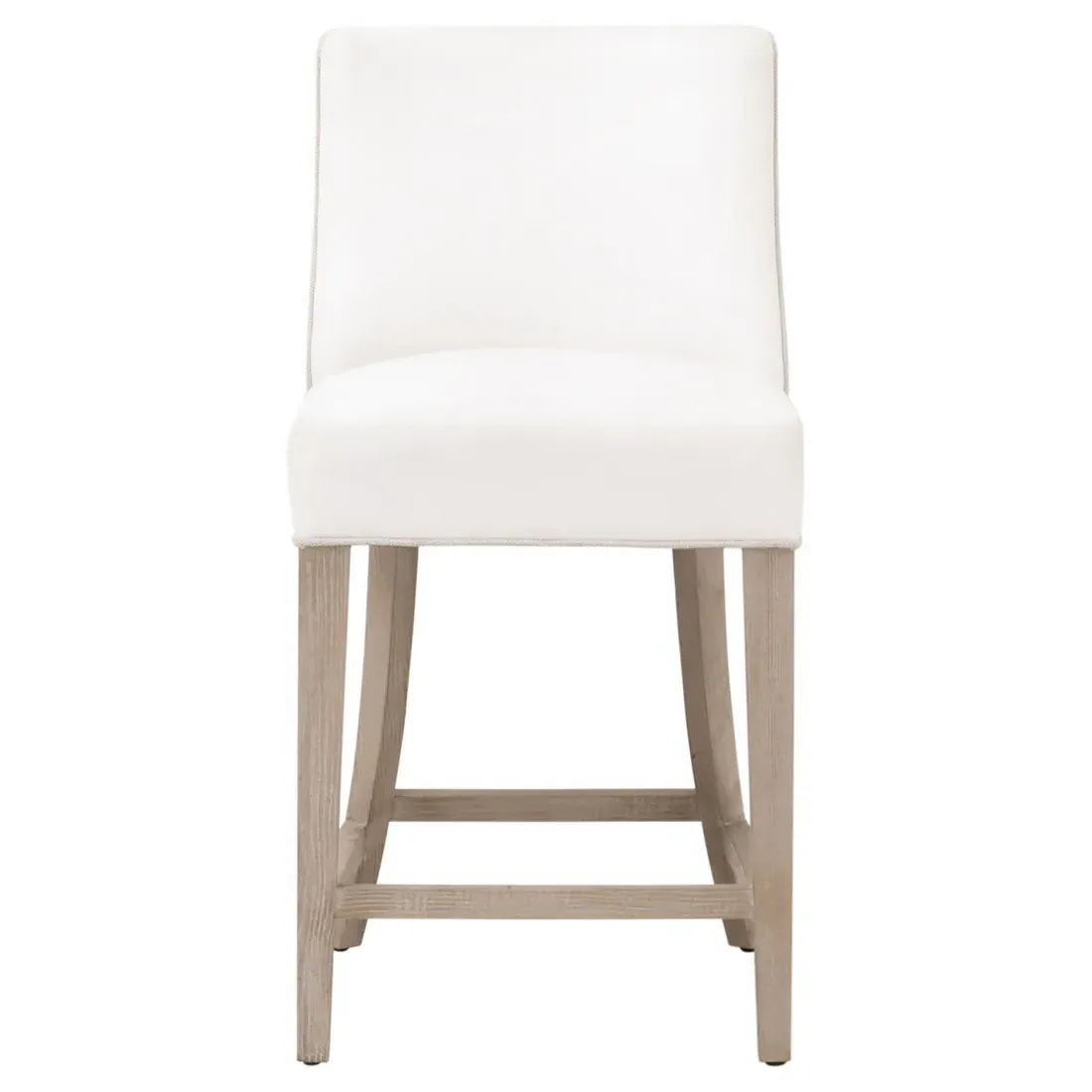 Daniel Counter Stool - White, Ash Wood image