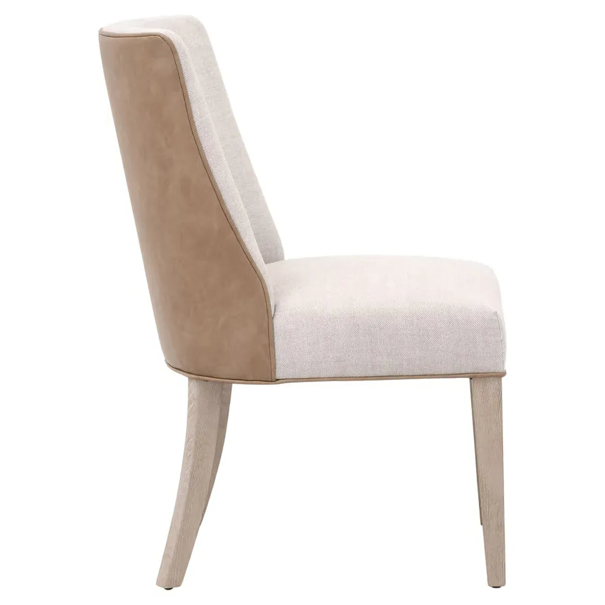 Daniel Dining Side Chair Set of 2 - Beige, Ash Wood