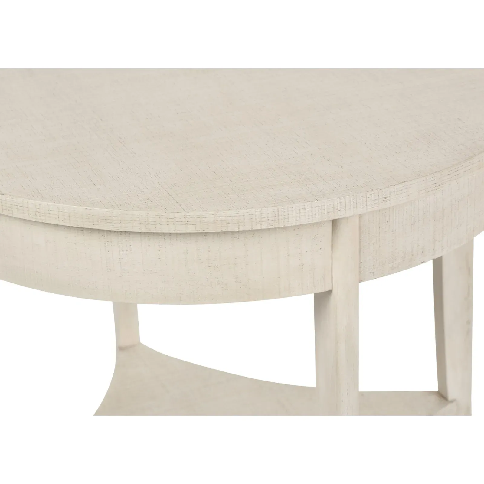 Daniella Round End Table - Brown, Oak