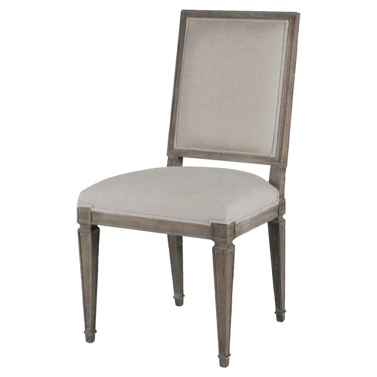 Danielle Dining Chair - Cream, Oak image