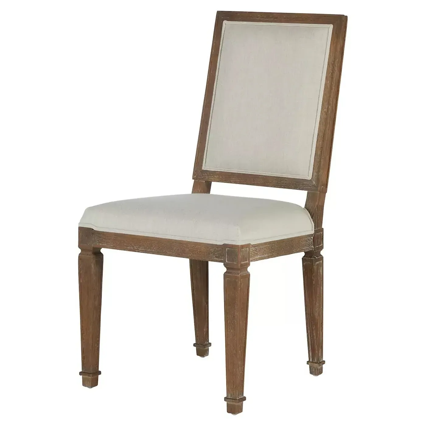 Danielle Dining Chair - White, Oak