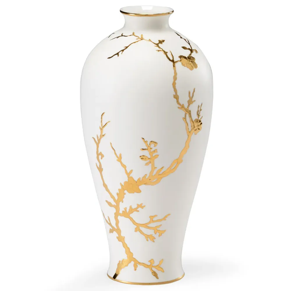 Danika Bud Table Vase - White, Porcelain