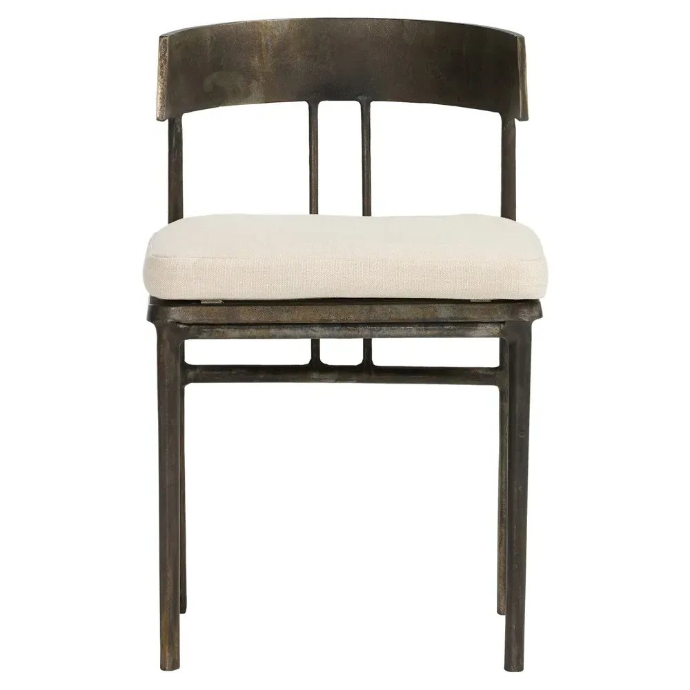 Danika Outdoor Dining Chair - Bronze, Aluminum image