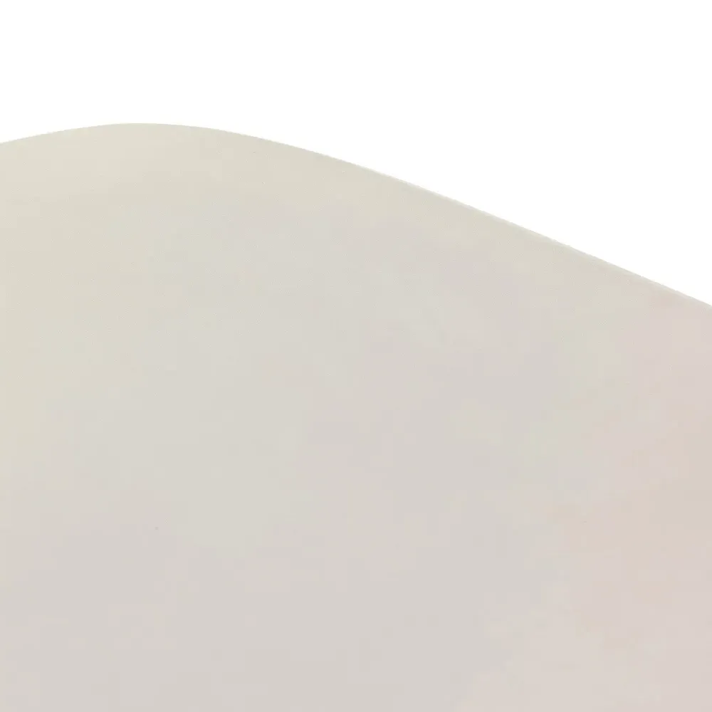 Dante Square Outdoor Coffee Table - White, Concrete