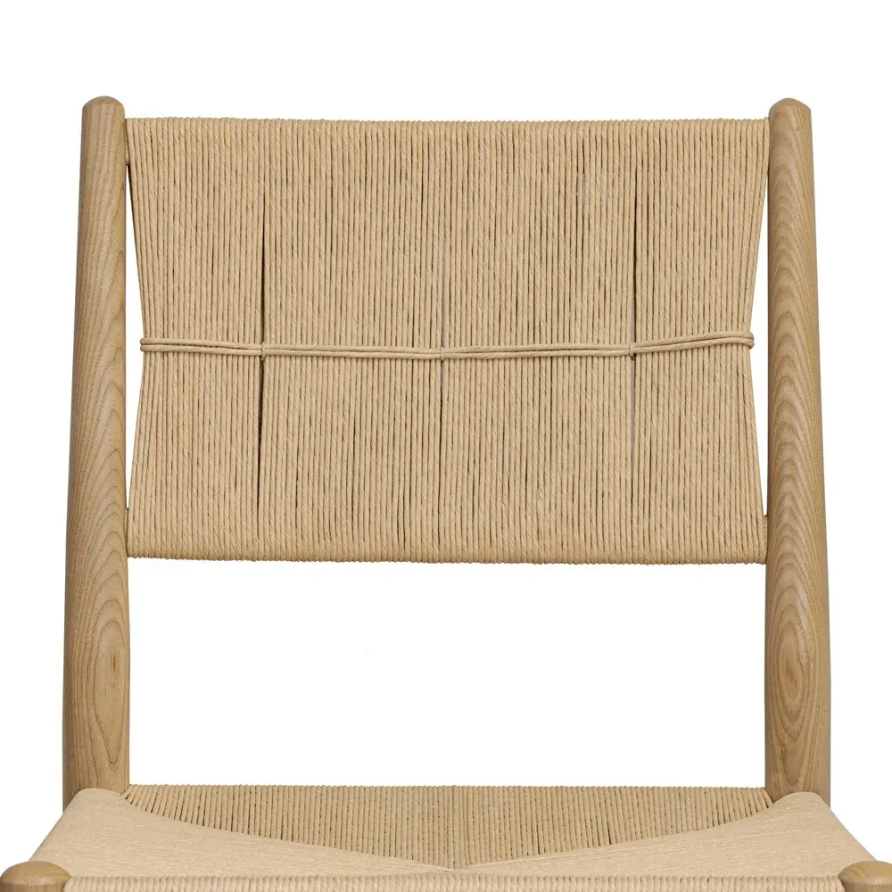 Dara Bar Stool - Natural, Paper Cord