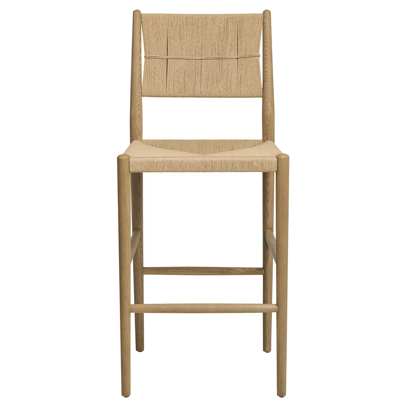 Dara Bar Stool - Natural, Paper Cord