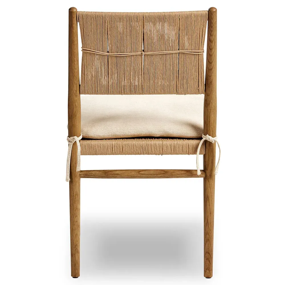 Dara Broadway Dune Dining Chair - Linen, Ash