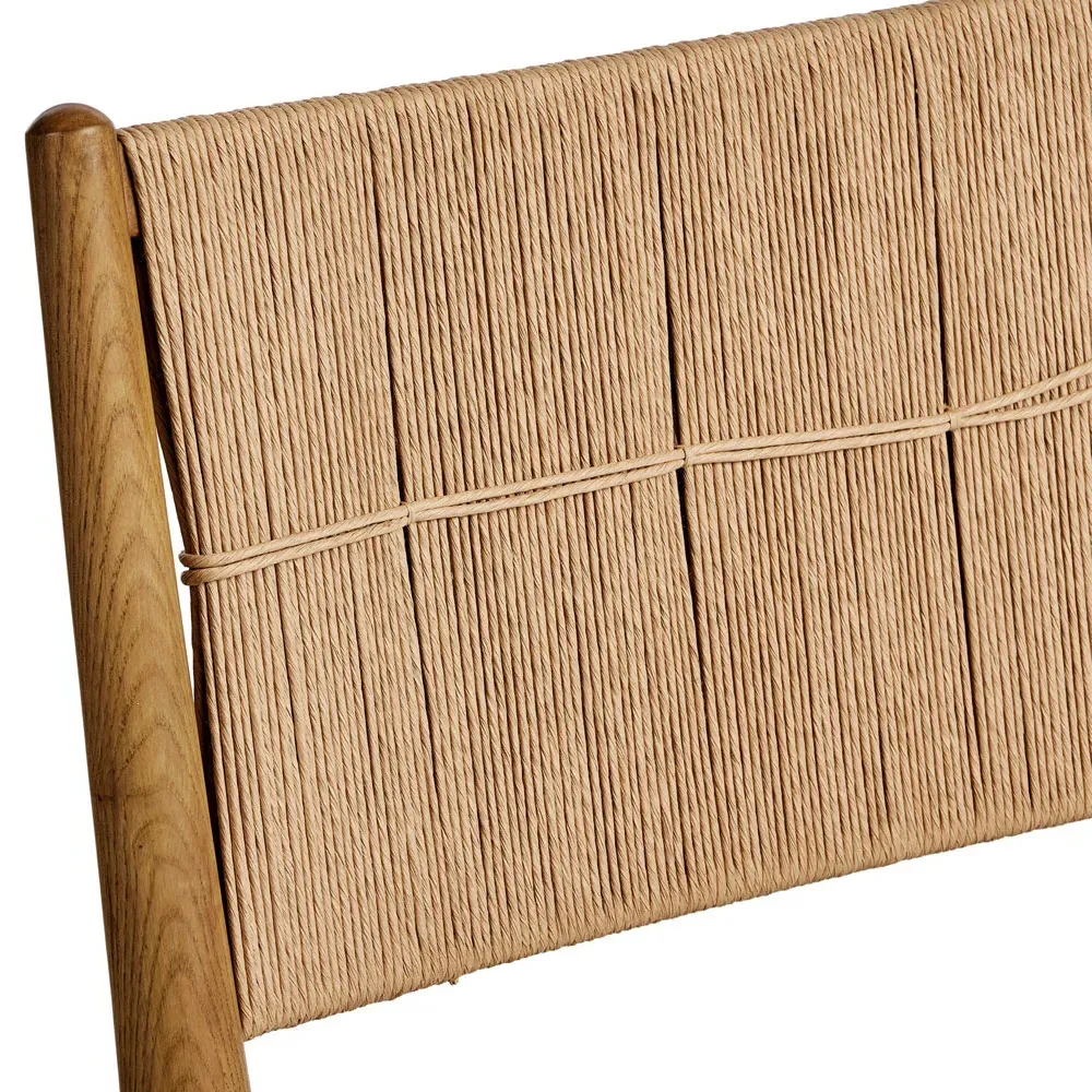 Dara Broadway Dune Dining Chair - Linen, Ash