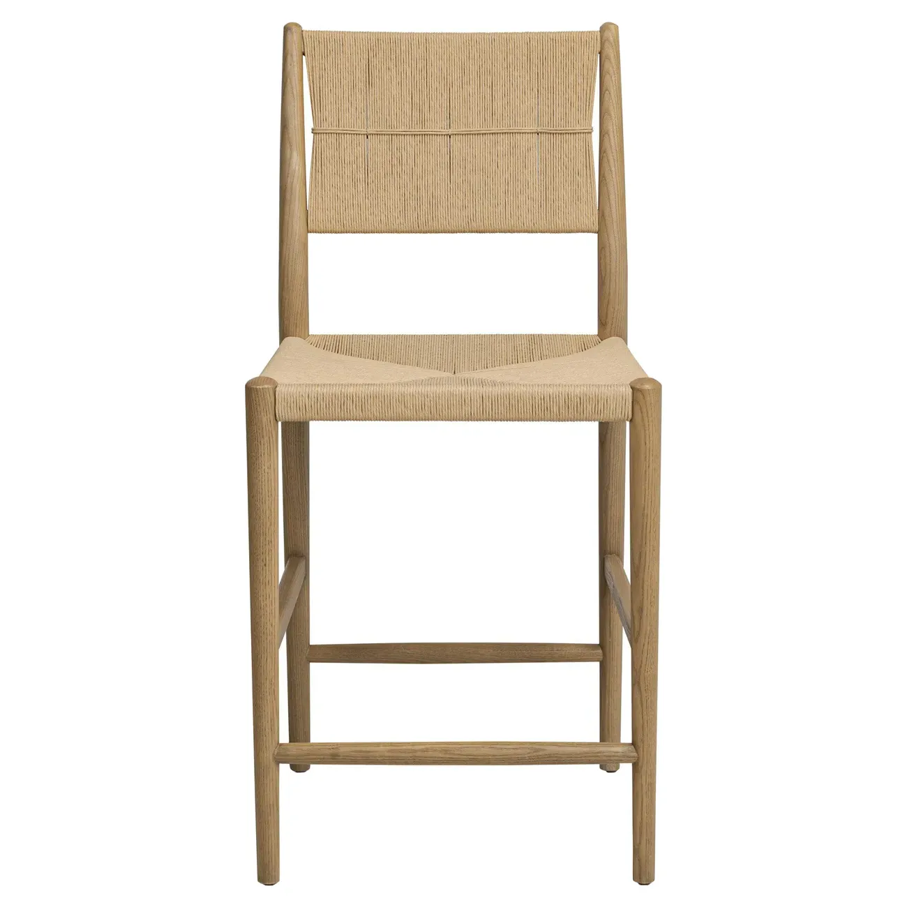 Dara Counter Stool - Natural, Paper Cord
