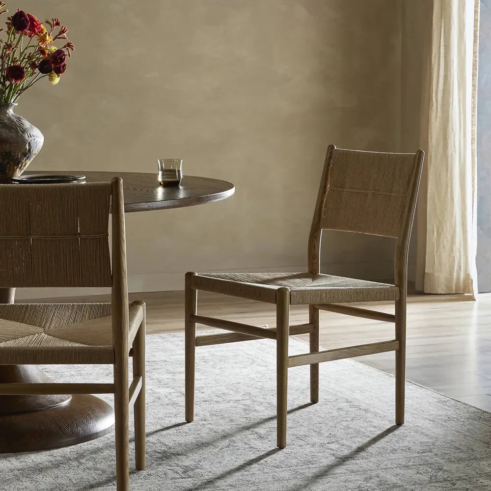 Dara Dining Chair - Natural, Paper Cord