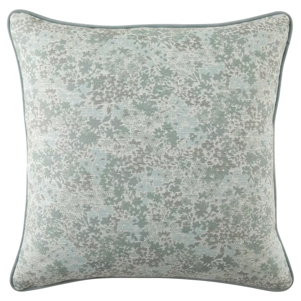 Darcy Floral Indoor Outdoor Throw Pillow - Blue, Acrylic