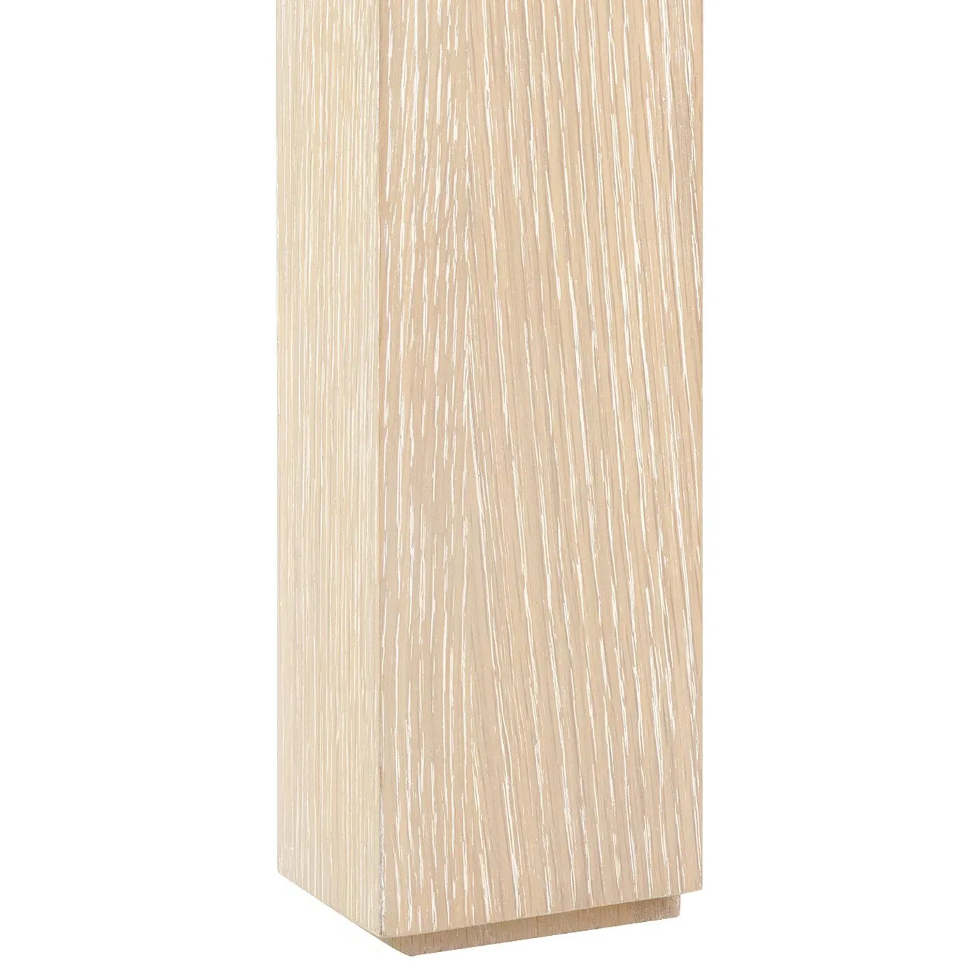 Dario Square Side Table - Sand, Cerused Oak