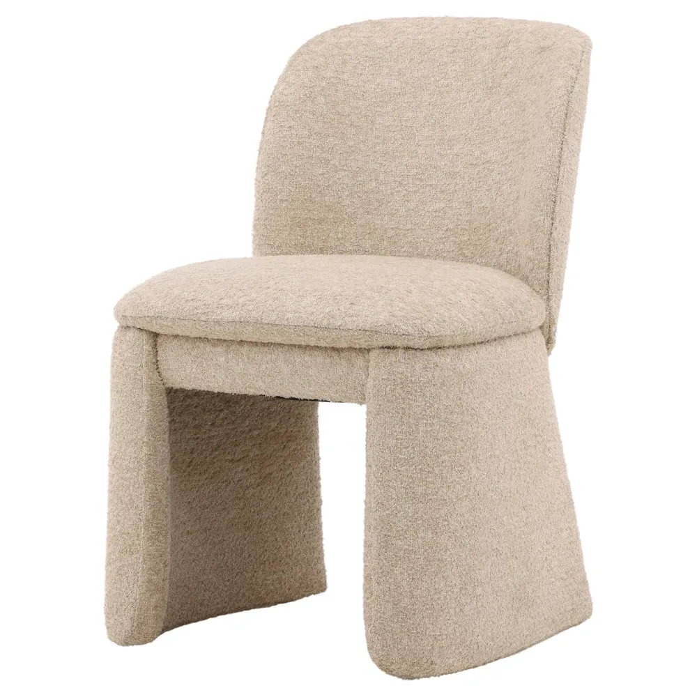 Darla Dining Side Chair - Beige, Plywood
